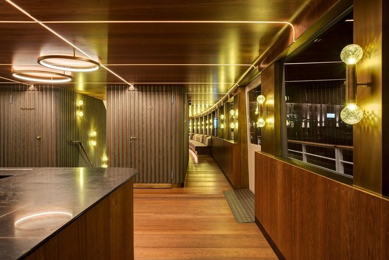 Deckenverkleidung MS Säntis