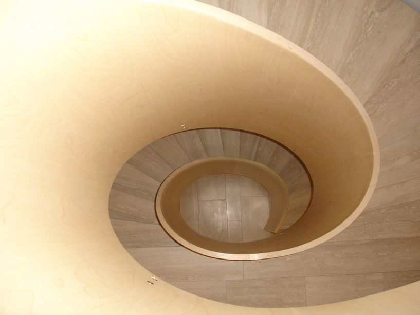 Holztreppenschnecke - Holznform