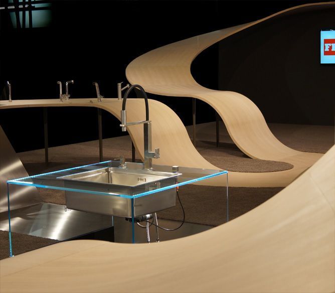 Ausstellungsthecken - Holznform