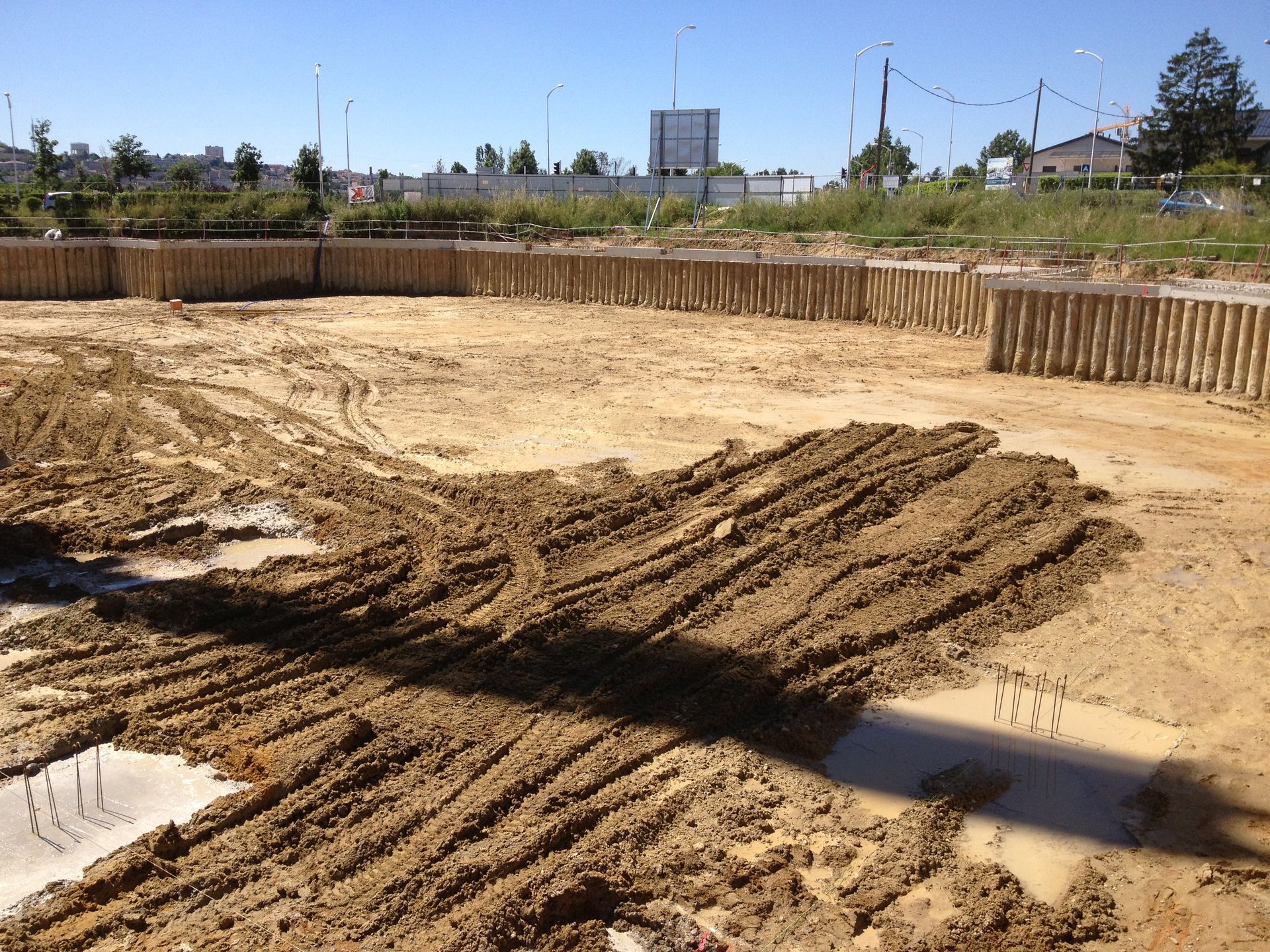 Terrain en construction