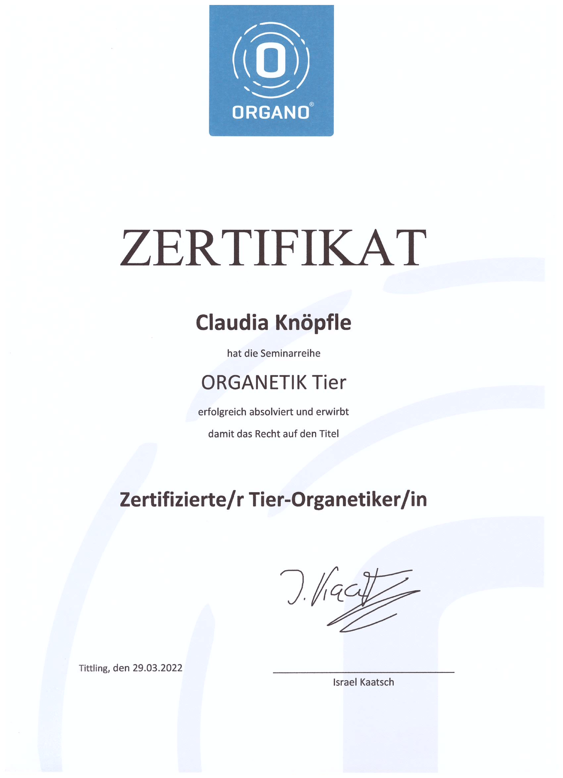 Mobile Tierheilpraxis Knöpfle