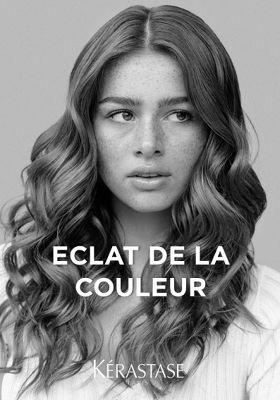 Éclat de la couleur des cheveux