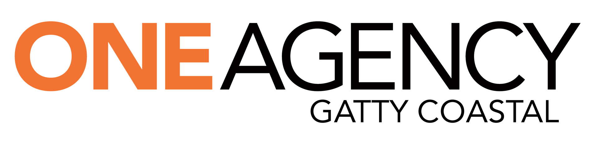 ONE AGENCY logo with the word