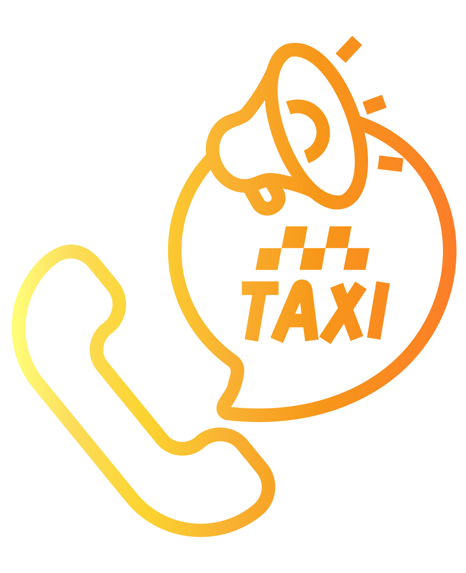 Téléphone pour un taxi
