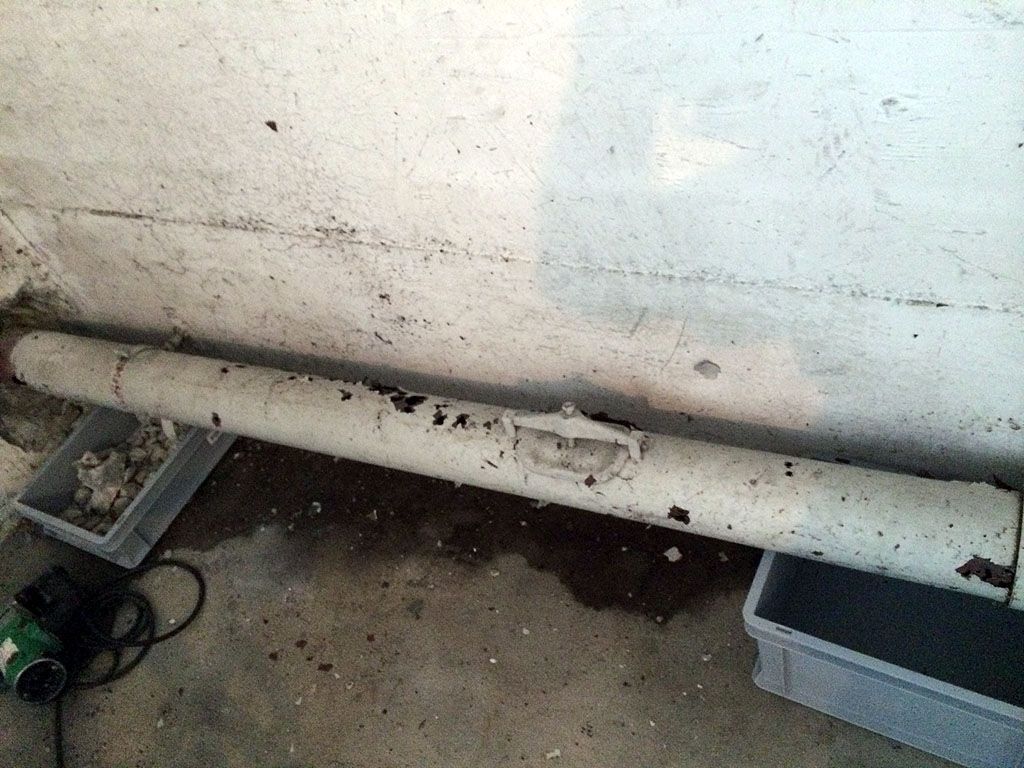 Korrodierte Leitung - Nello Sanitär Vanacore - Turbenthal