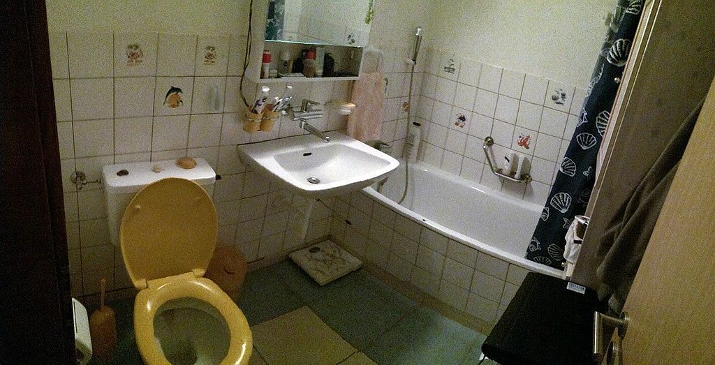 Bad vorher - Nello Sanitär Vanacore - Turbenthal