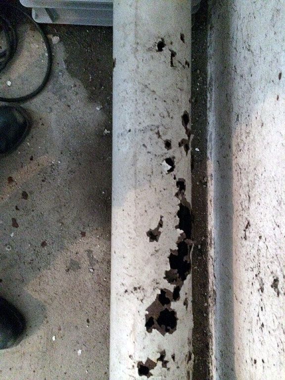 Korrodierte Leitung - Nello Sanitär Vanacore - Turbenthal