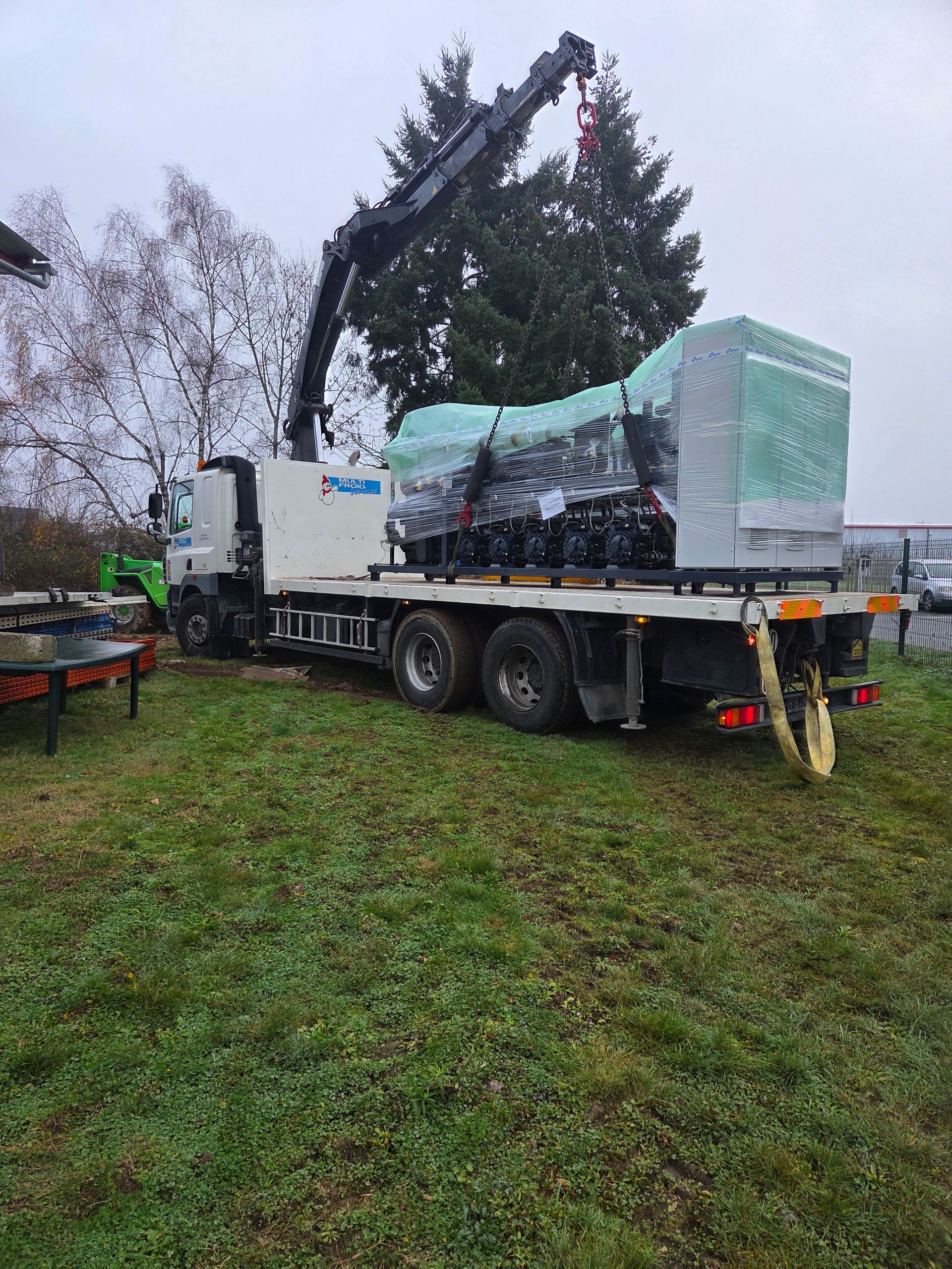 Chargement d'équipement