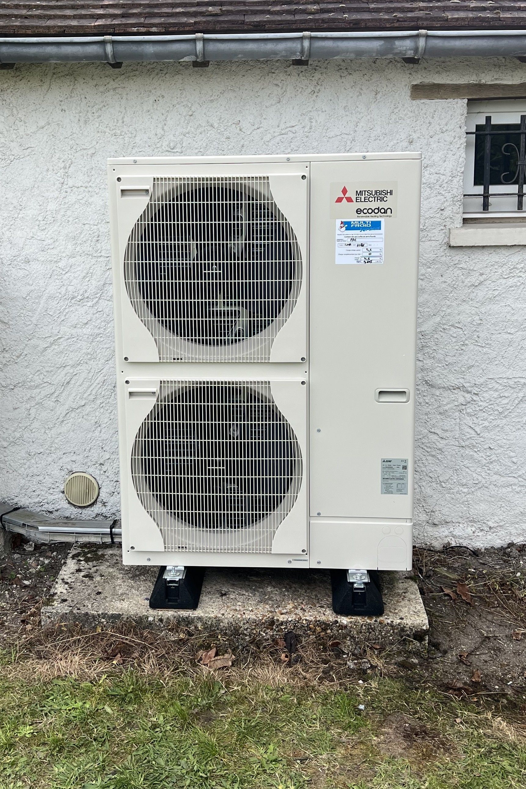 Groupe extérieur PAC air/eau