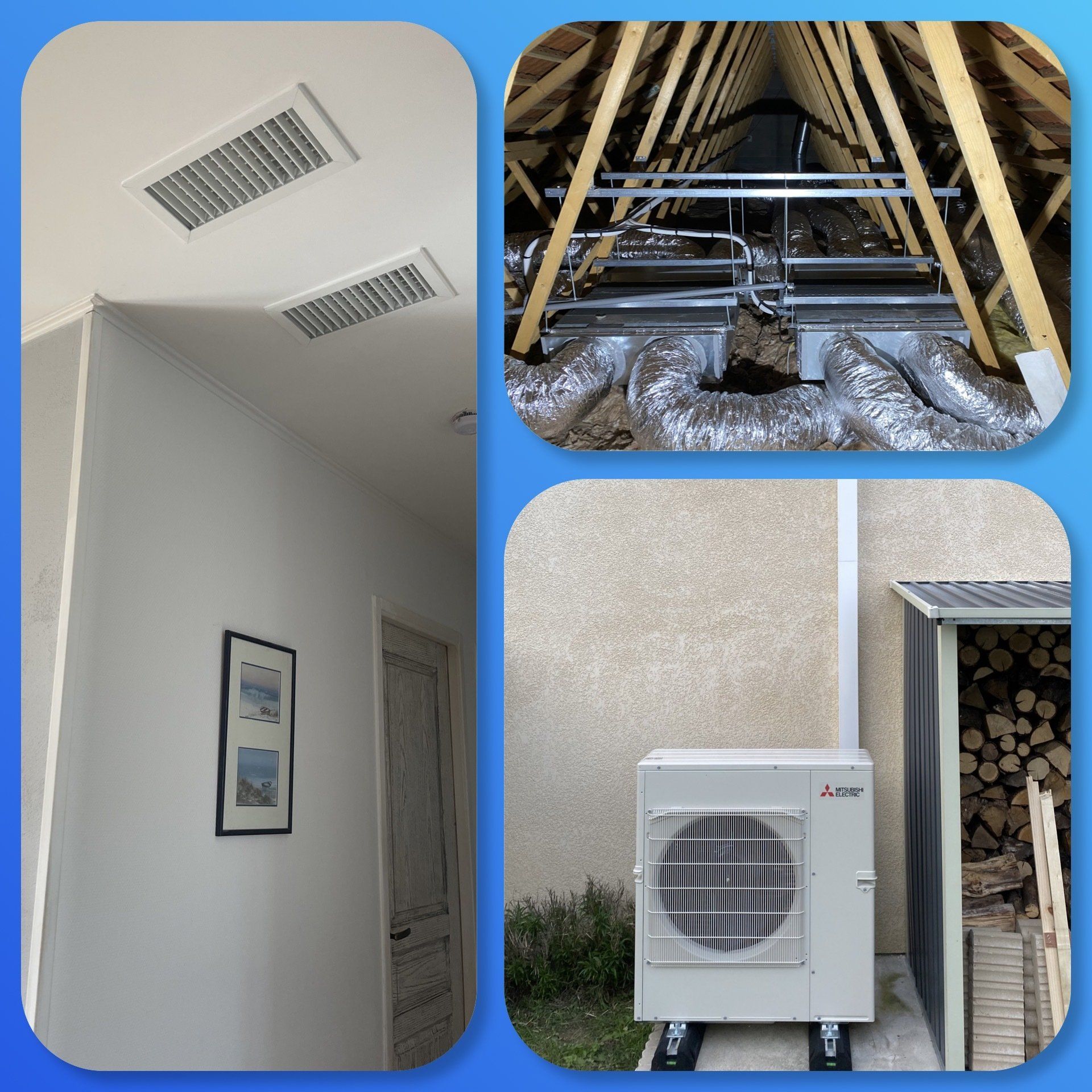 Pose de climatisation par gainable