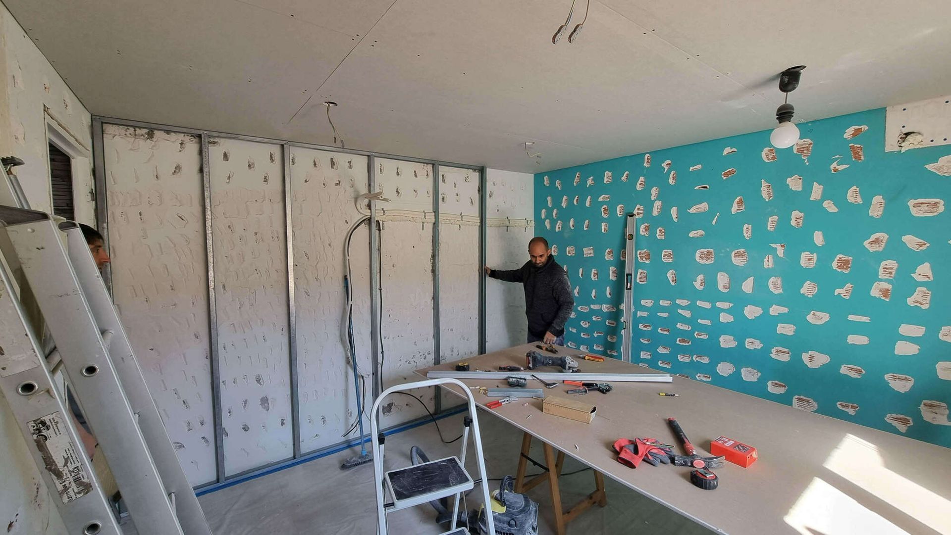 L'aménagement électrique d'une maison.