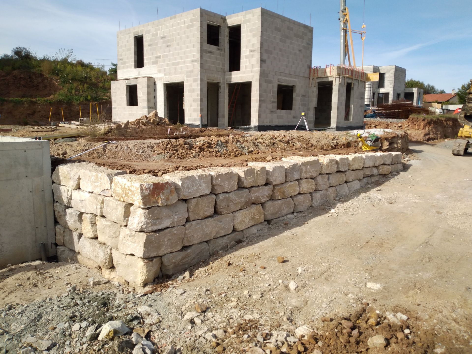 Extérieur aménagé d'une maison