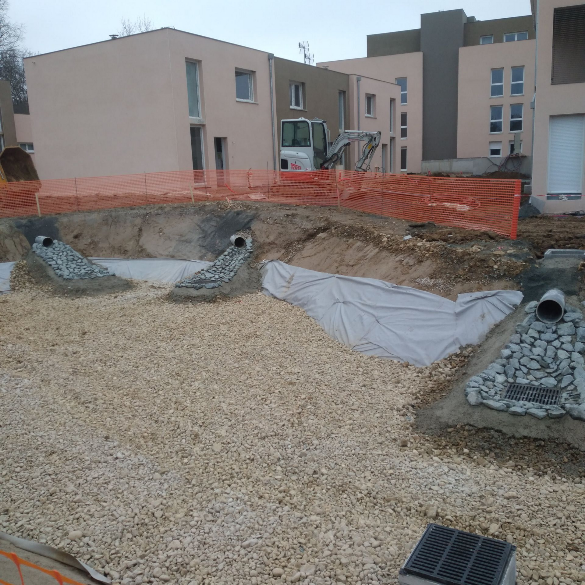 Création de bassin