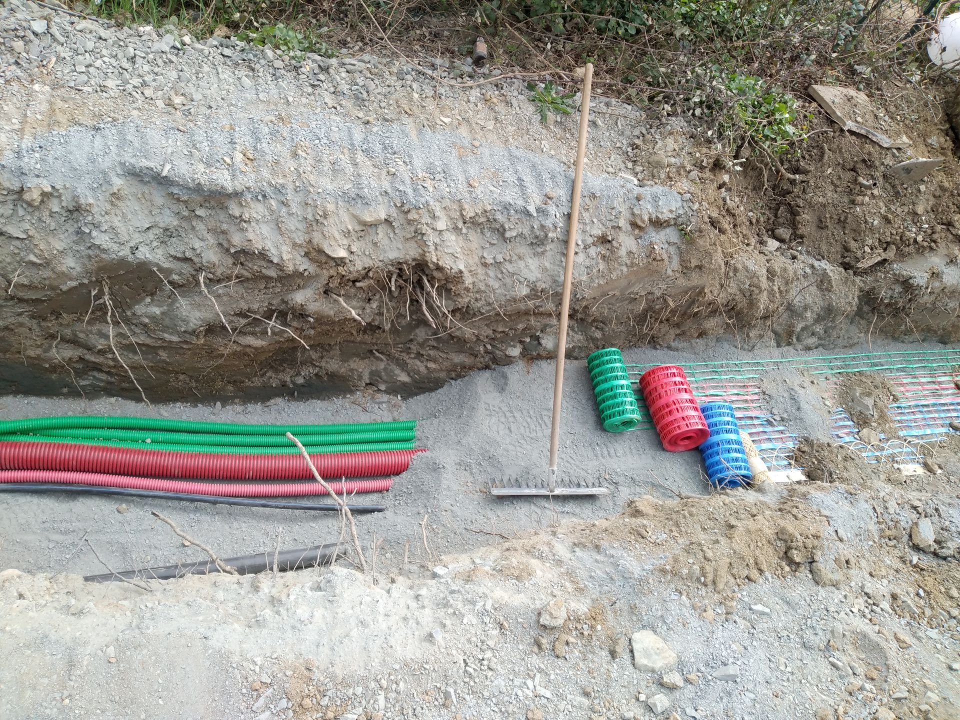 Câbles des réseaux souterrains