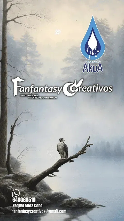Un pájaro está posado en la rama de un árbol cerca de un lago.