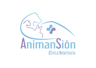 El logotipo de la clínica veterinaria Animansion