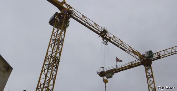 Grue pour gros chantiers