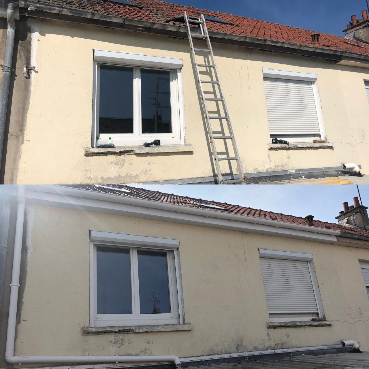 Entretien de toit chez un particulier