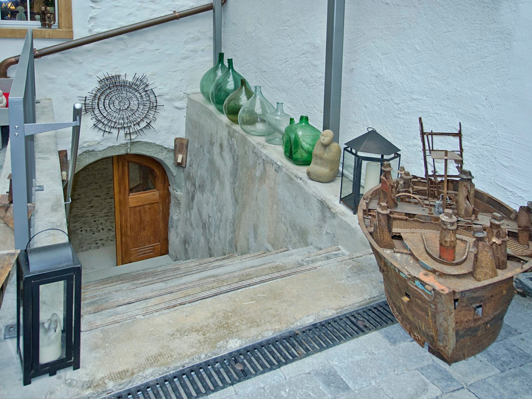 Eingang Kunstgewölbekeller - KrippenWelt - Stein am Rhein