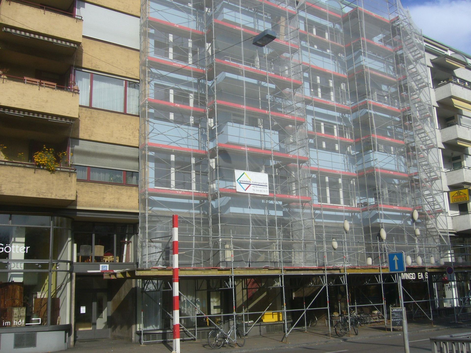 Fassadensanierung - gremlich malergeschäft - Horgen