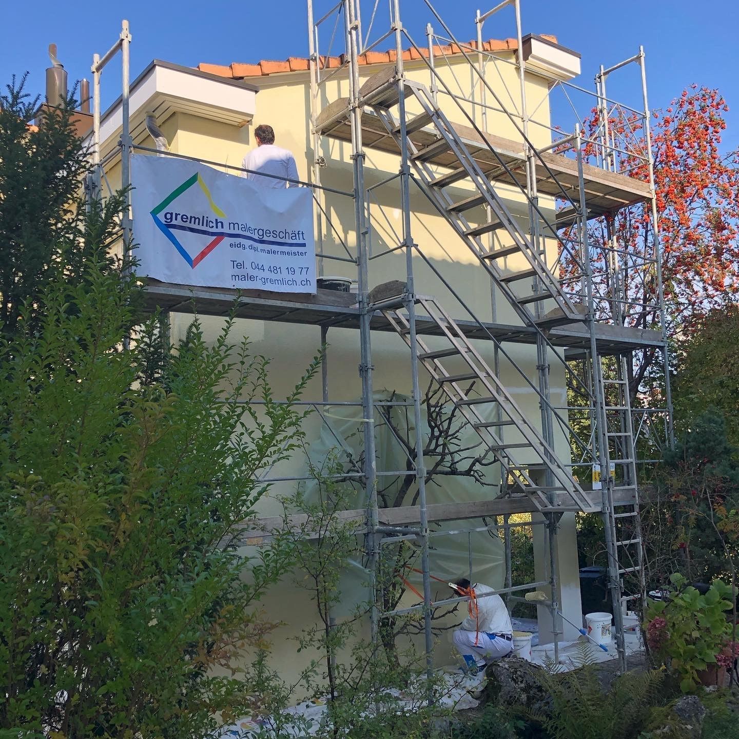 Fassadensanierung - gremlich malergeschäft - Horgen