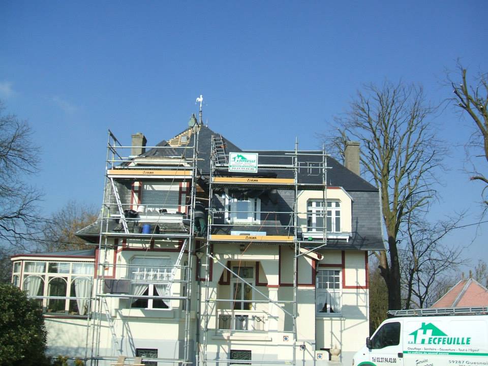 Travaux de couverture