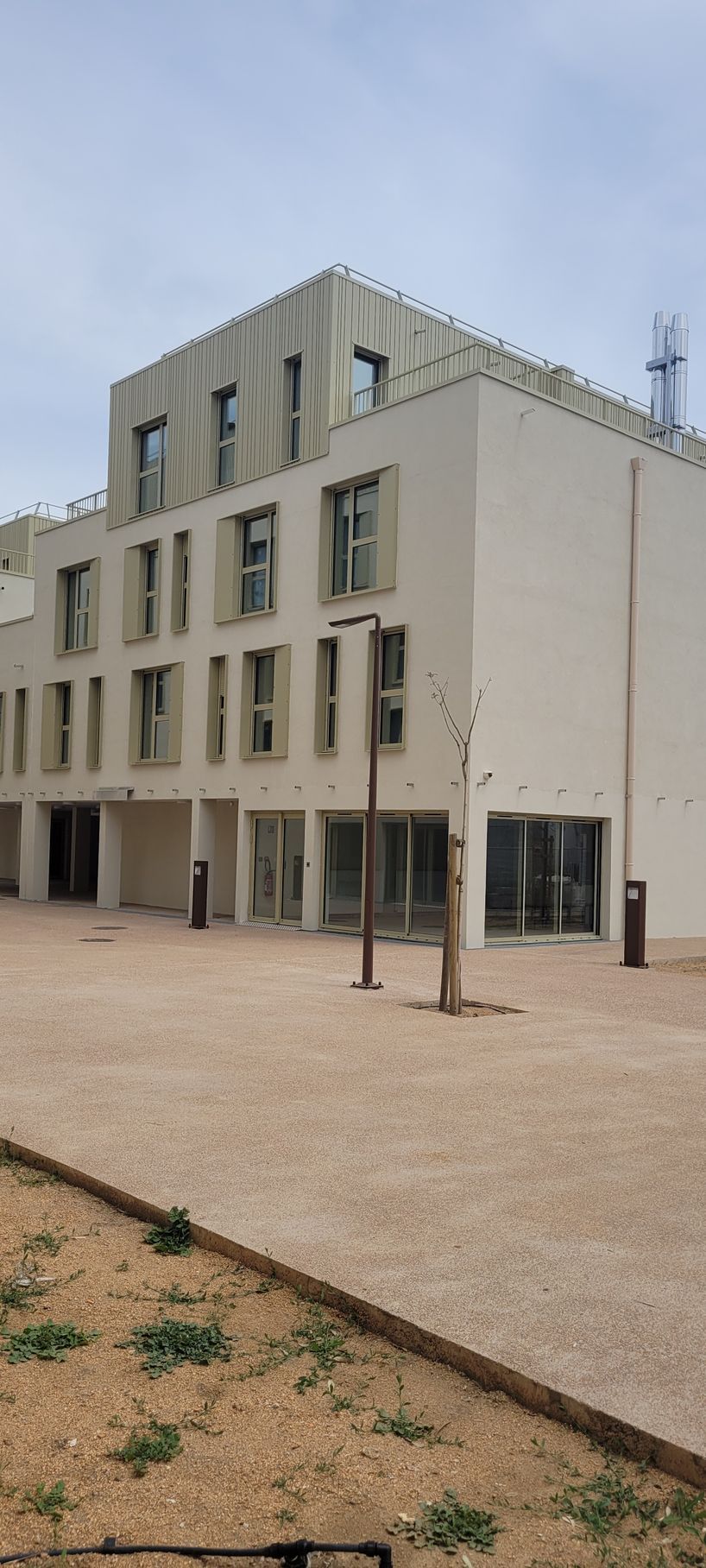 Immeuble pour promoteur avec bardage bois