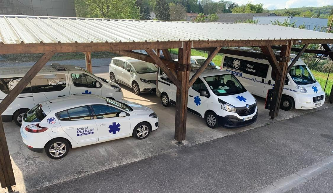 Parc de VSL et ambulances