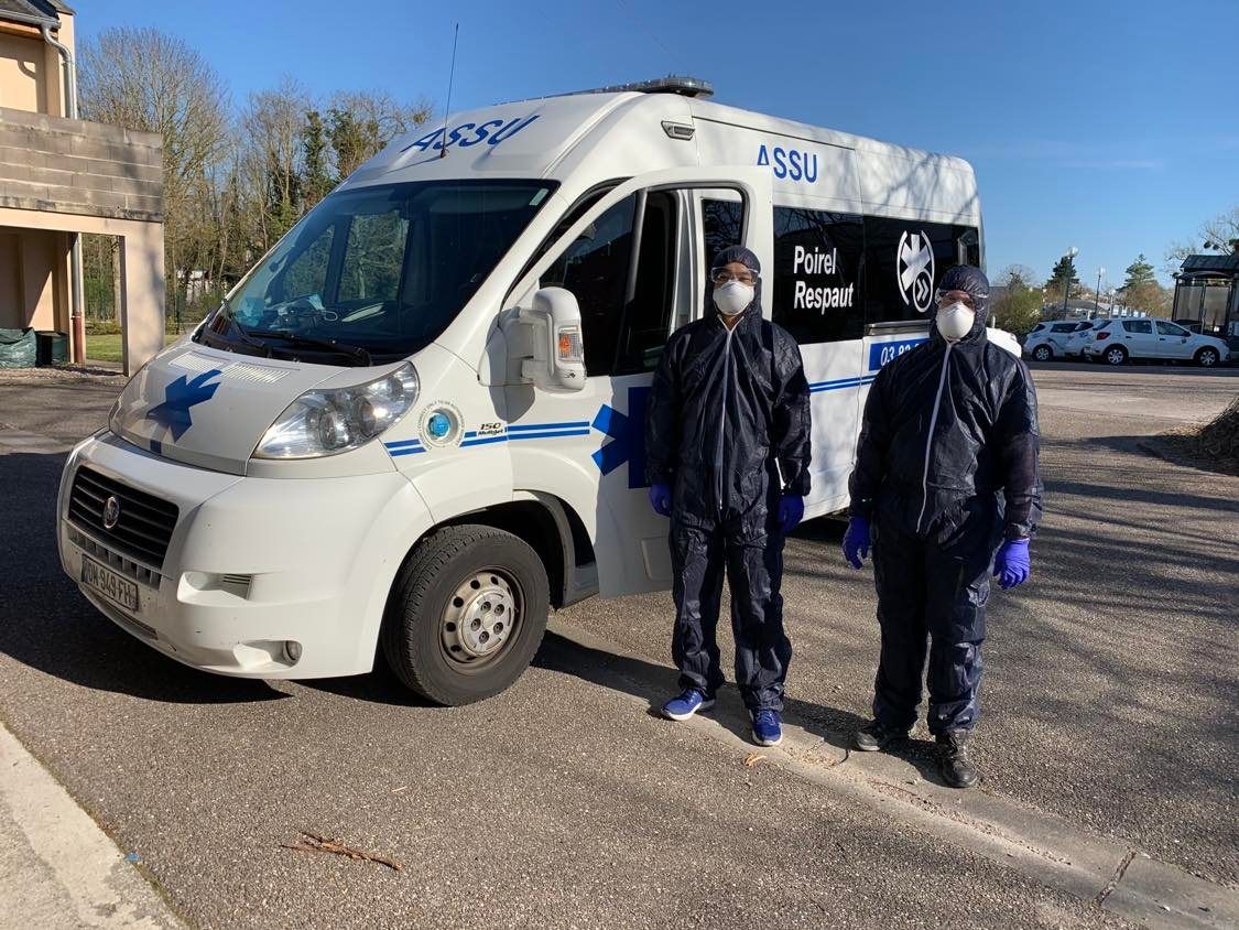 Équipe d'ambulanciers