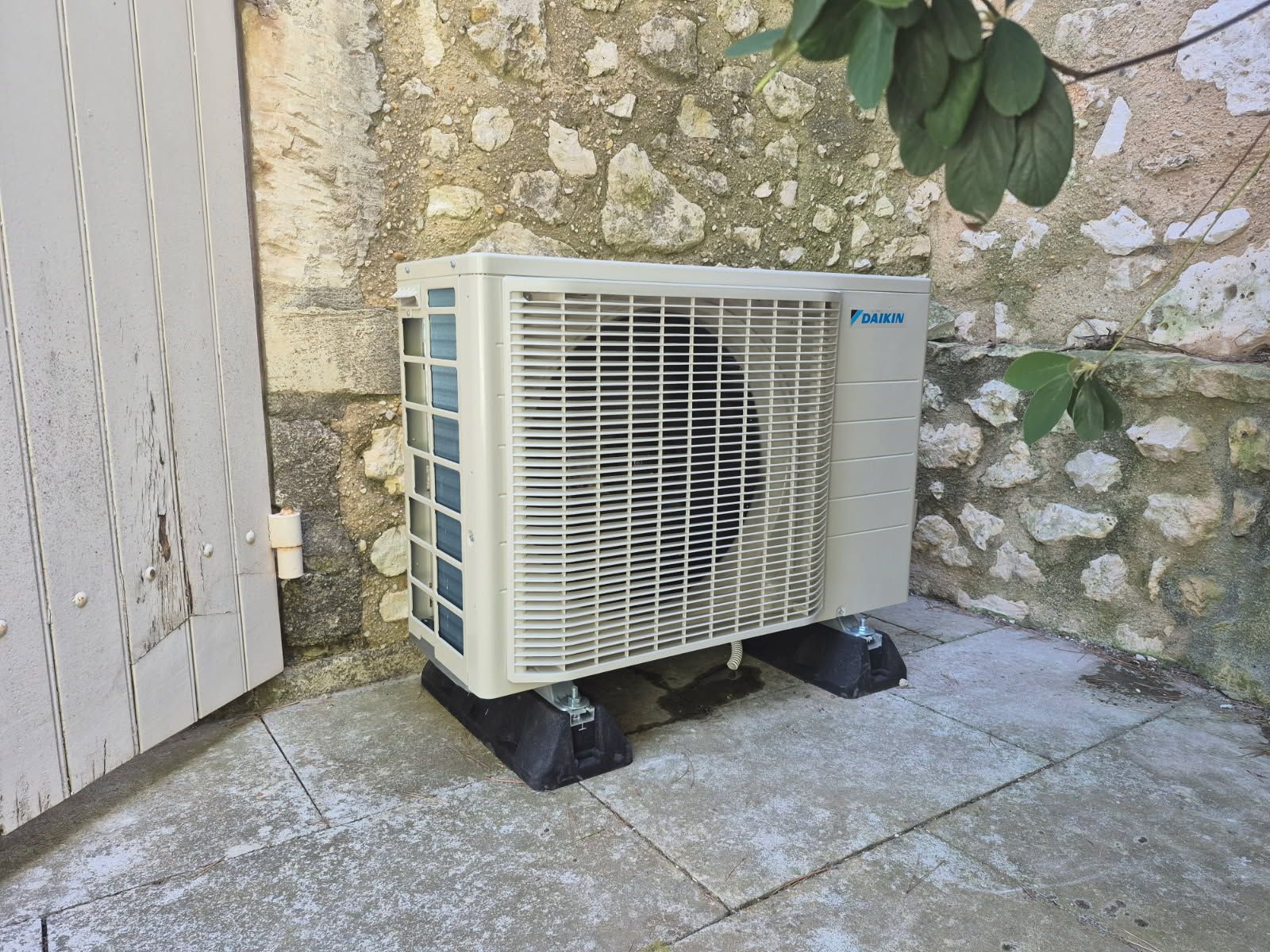 Installation d'une climatisation