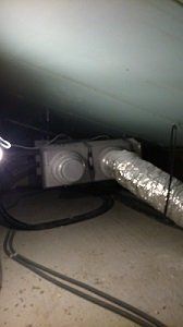 Moteur de climatisation gainable