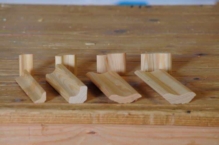 Neljä erilaista puulistaa