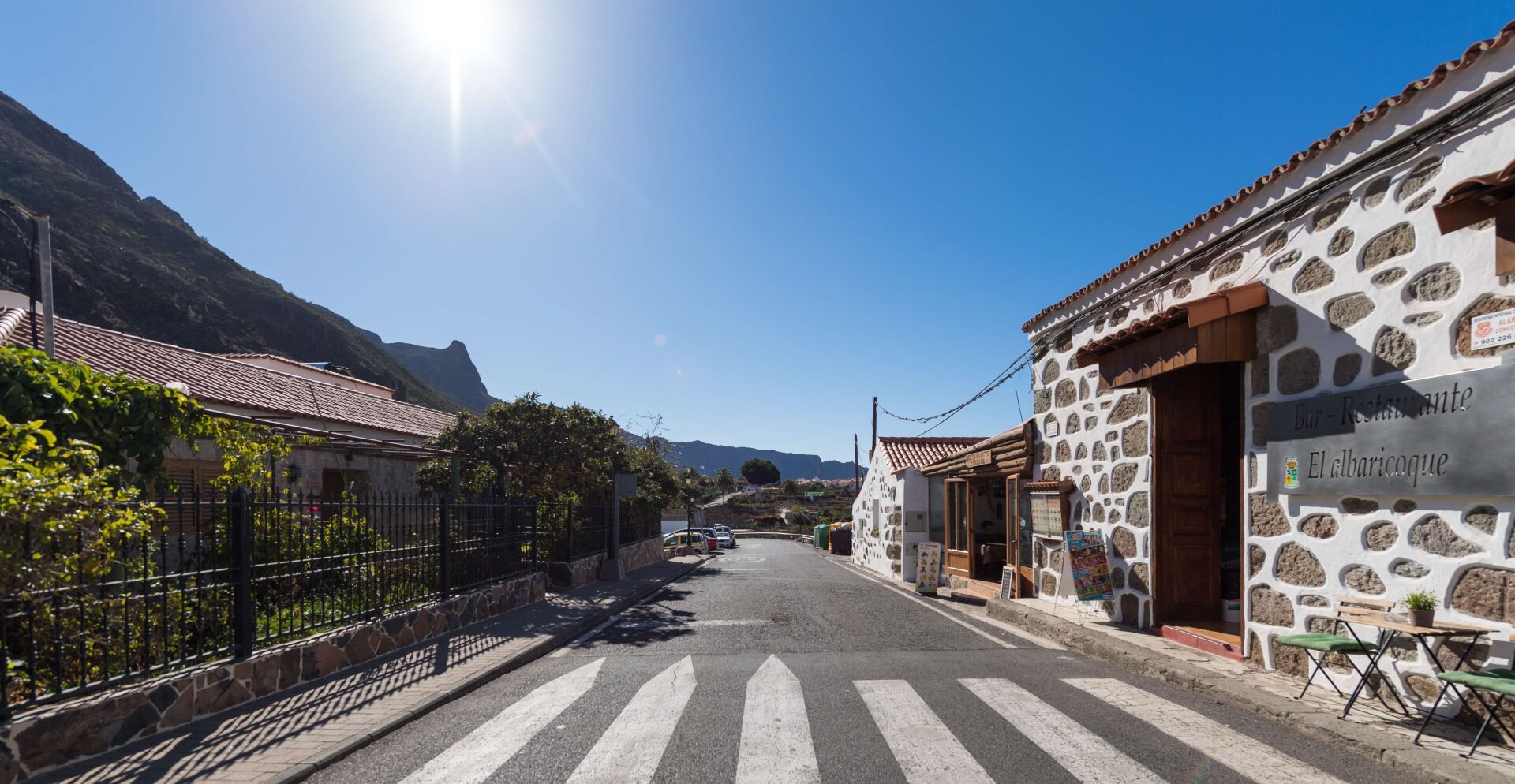 Casa Elisa, situada en el centro del pueblo de Fataga, pequeña aldea del municipio de San Bartolomé de Tirajana