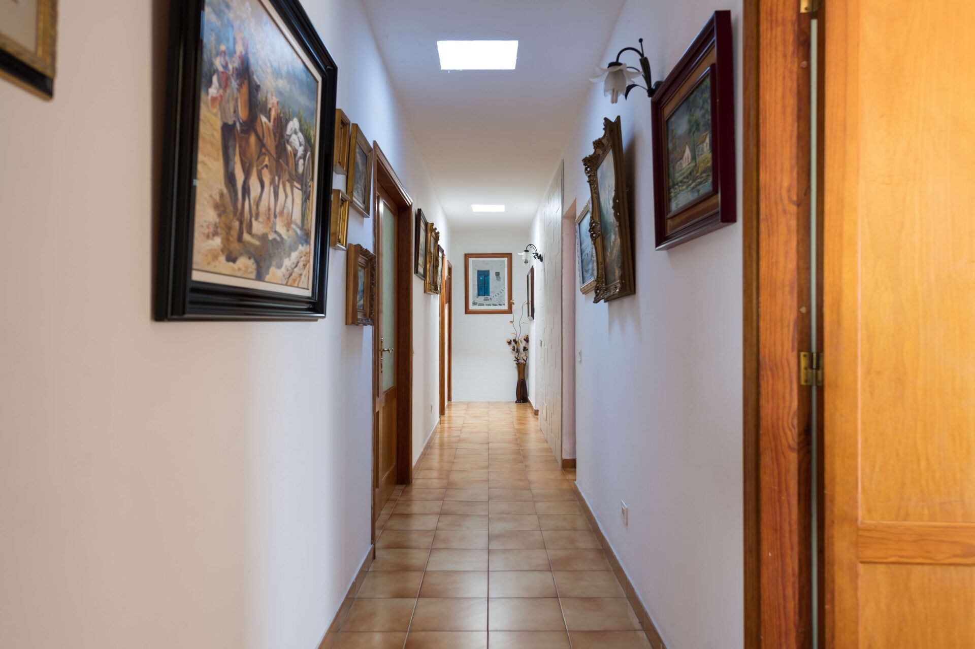 Acceso a las habitaciones
