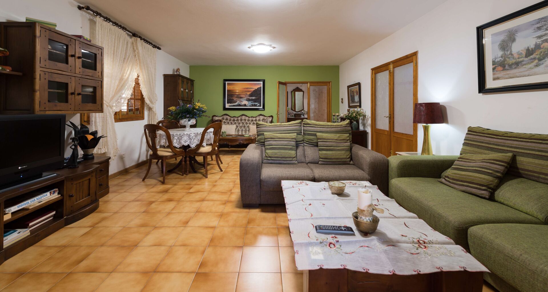 Salón de la casa principal. Casa Elisa Canarias