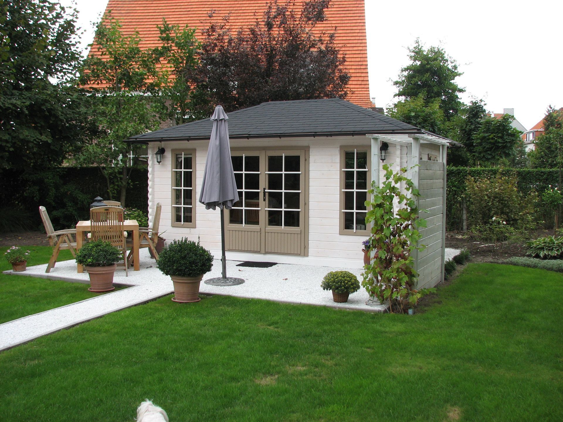 Bureau de jardin de style anglais