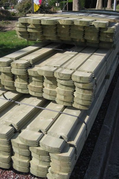 Bois de construction pour chalet