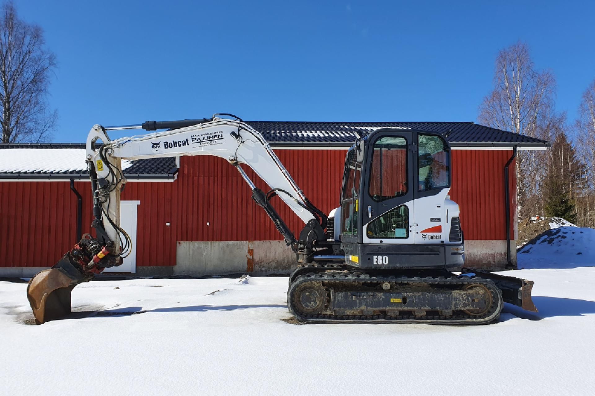 Kaivinkonetyöt, Maanrakennus Pajunen