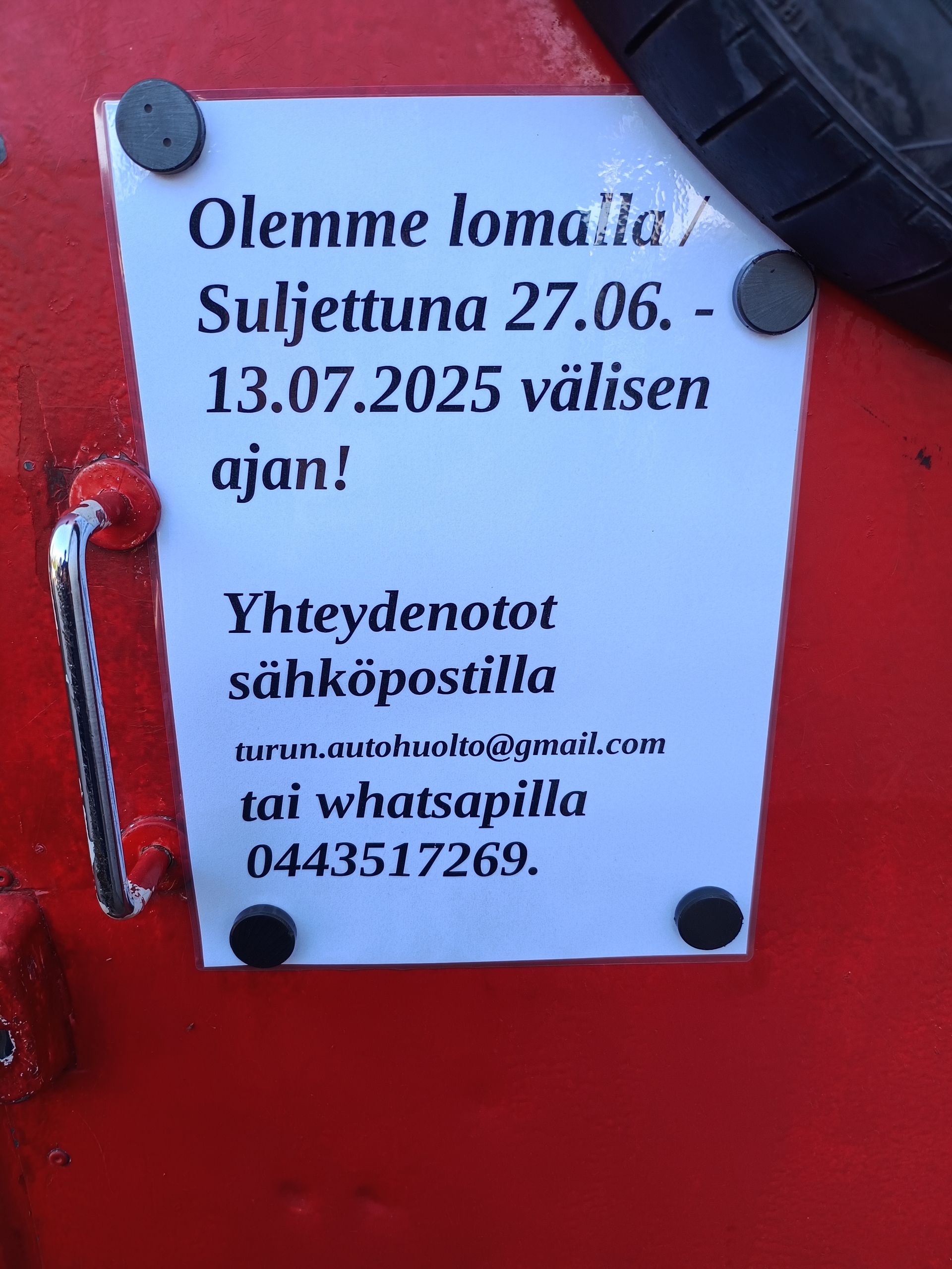 turunautohuolto