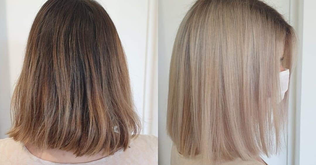 Balayage blond
