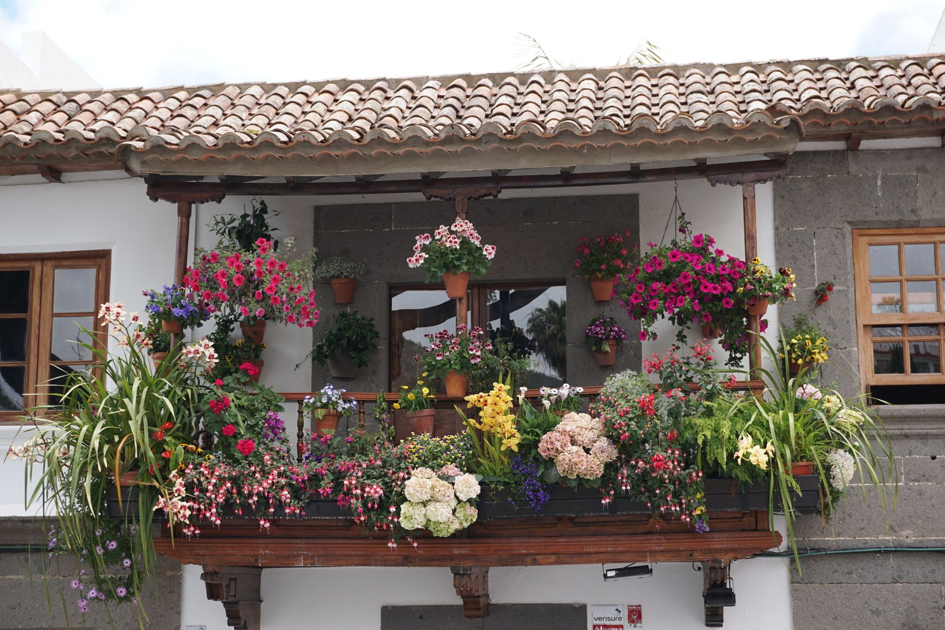 Balcon aménagé