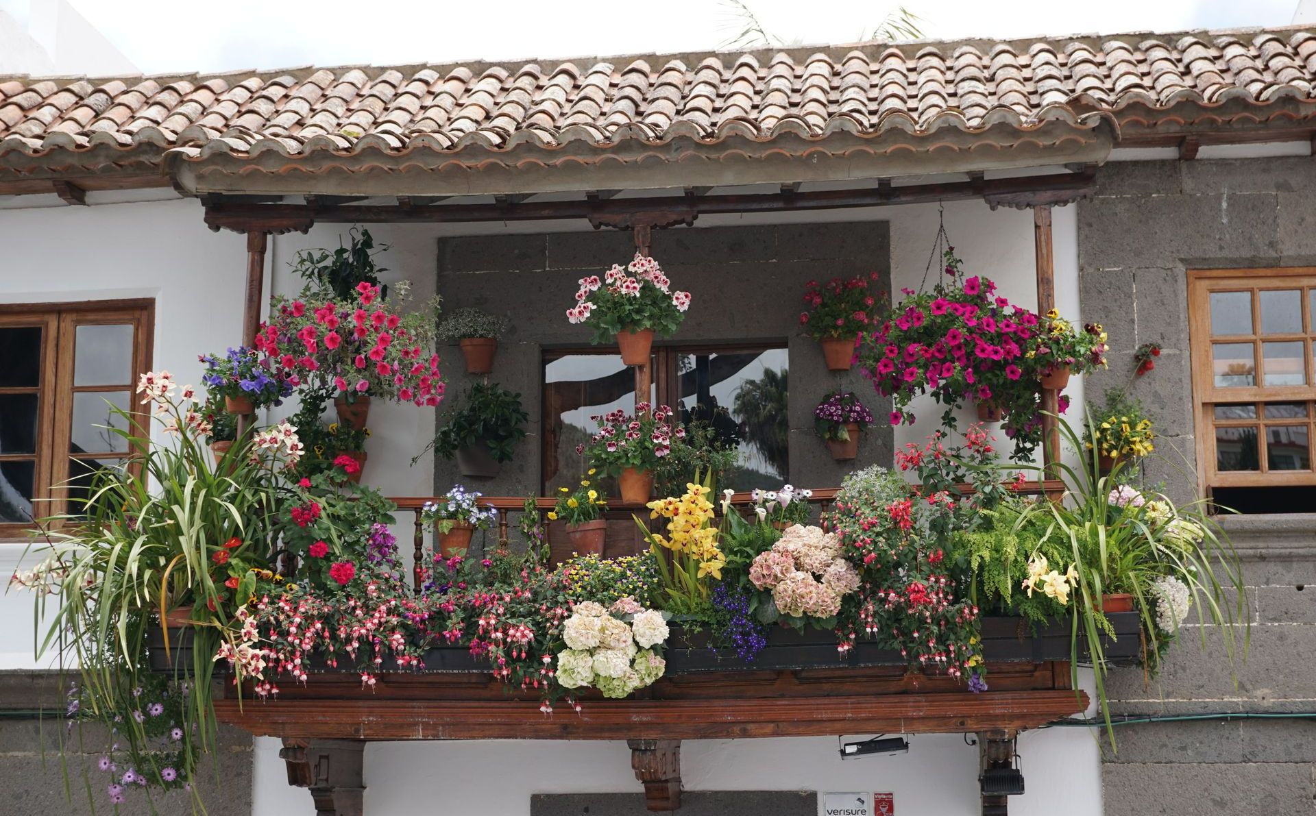 Balcon en fleurs