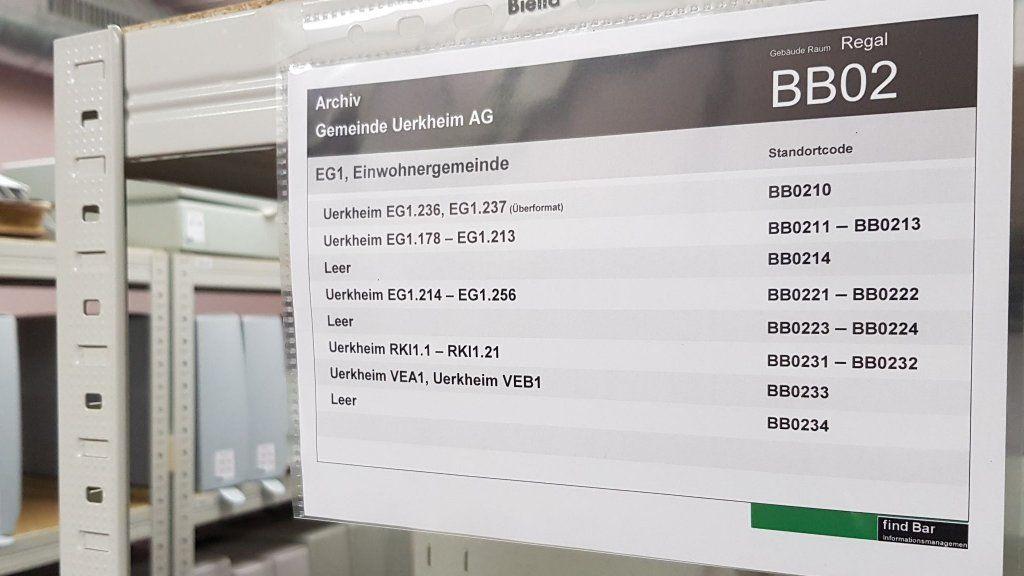 findBar Archiv- und Informationsmanagement