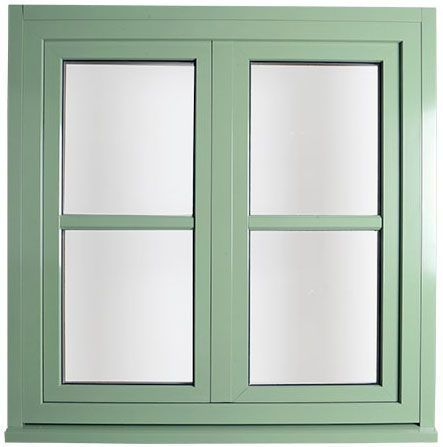 Fenêtre verte, nuancier RAL