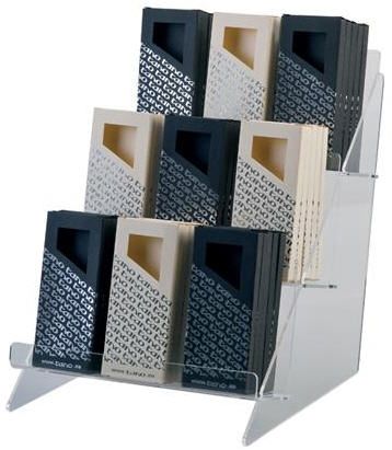 Ein übersichtliches Display bietet Platz für eine Vielzahl von schwarzen und weißen Boxen