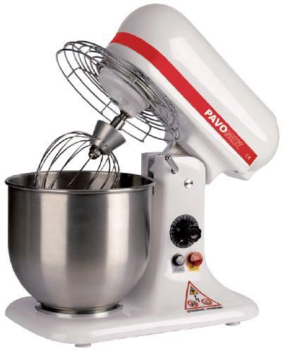 Ein Pavovite-Mixer mit einer Edelstahlschüssel