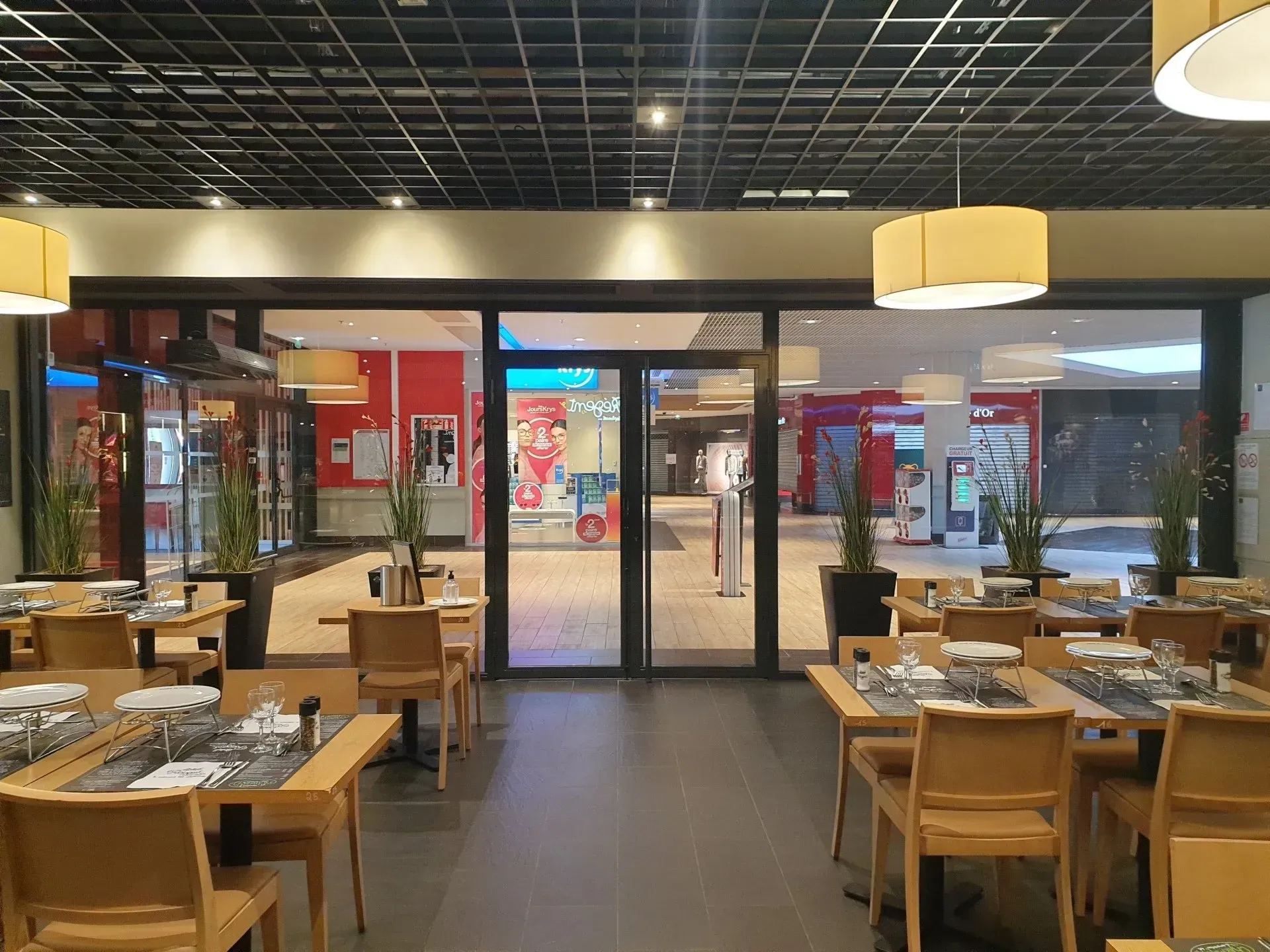 Intérieur d'un restaurant