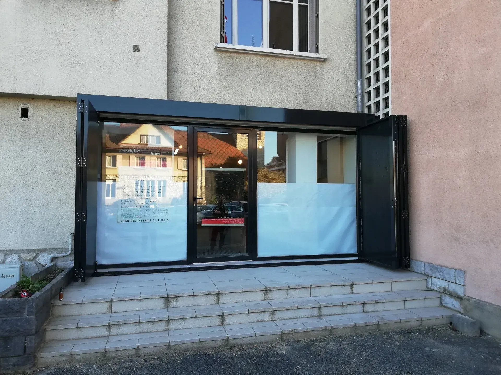 Devanture d'une boutique