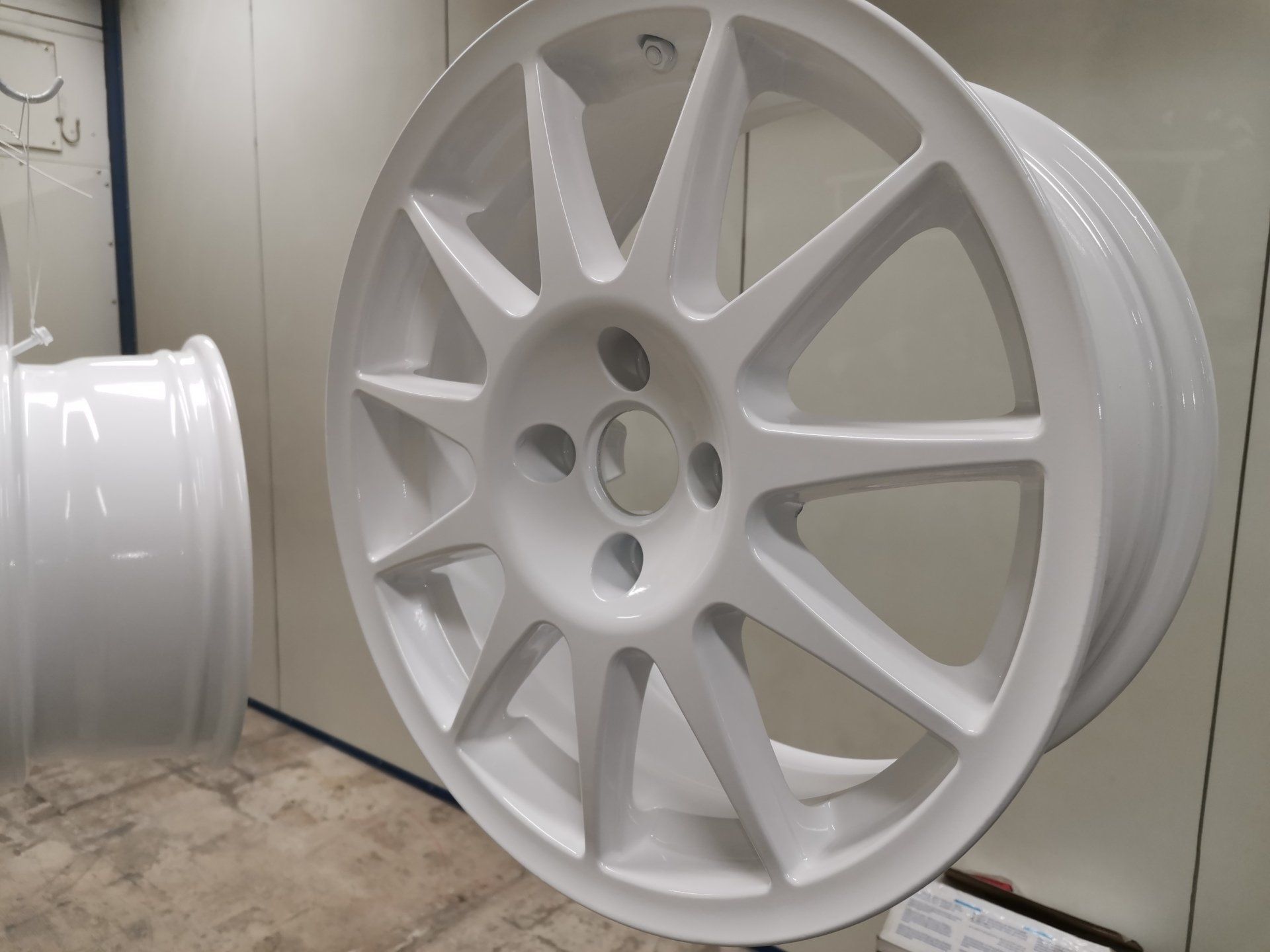 Jante aluminium blanche