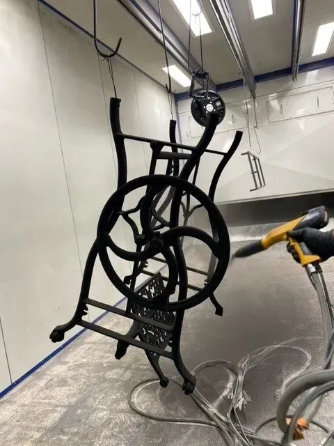 Machine à coudre noire